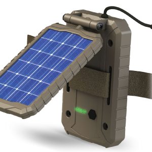 Stealth Cam STCSOLP Sol-Pak Fits Wireless/Cellular Trail Camera 12 Volt Li-ion Battery Brown