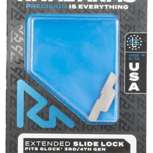 Rival Arms RA80G001D Slide Lock Extended Stainless Steel for Glock Gen3-4