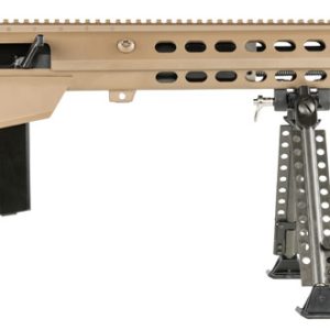 Barrett 18065 M107A1 50 BMG 29" 10+1 Flat Dark Earth Cerakote Flat Dark Earth Fixed with Sorbothane Recoil Pad Stock Black Polymer Grip