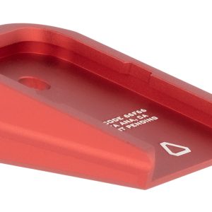 Strike Industries GALBPRED Base Plate Compatible w/Glock Except 20/21/26/27/33/39, Red Aluminum