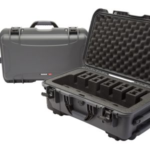 Nanuk 9356UP7 935 6 Up Gun Case Graphite Handgun Resin