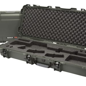 Nanuk 990AR06 990 AR15 Case Waterproof Olive Resin w/ Foam Padding for AR-Platform