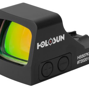 Holosun HS507KX2 507 Black Anodized 1 x 0.58" x 0.77" 2 MOA red Dot/32 MOA Circle Multi Reticle