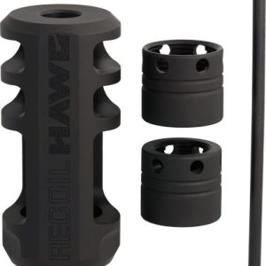 BROWNING RECOIL HAWG MUZZLE - BRAKE MTT BLK W/2 COLLARS/TOOL