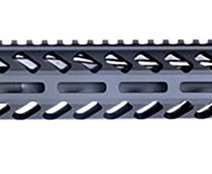 HM Defense 16MBUP556 MonoBloc Upper 223 Rem, 5.56x45mm NATO 16" Black Cerakote Barrel, 7075-T6 Aluminum Black Anodized Receiver, 15" M-LOK Free-Float Handguard for AR-15