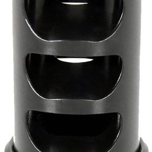 American Precision Arms G2M1230N Gen 2 Micro Bastard Self Timing Brake Black Nitride Stainless Steel with 1/2"-28 tpi Threads, 1.86" OAL, & .750" Diameter for 30 Cal AR-Platform & Hunting Rifles