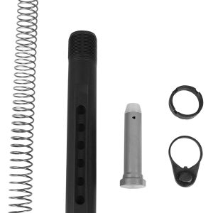 LBE Unlimited MILBUFKT Mil-Spec Buffer Tube Kit 6 Position AR-15 Black