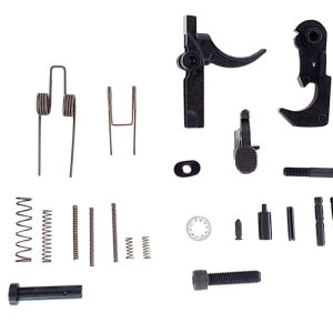 LBE Unlimited AR15LPKT Complete Lower Parts Kit w/Pistol Grip & Trigger Guard AR-15 Black