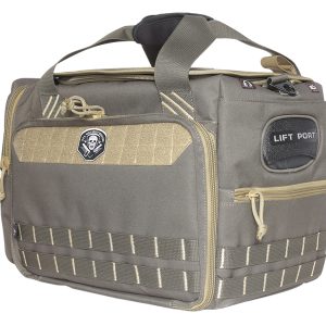 GPS Bags 1512MLBR Range Bag Rifle Green Med/Lg Holds 5 Handguns