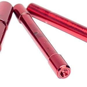 Cross Armory CRGPSRD 3 Pin Set Dimpled Compatible w/Glock Gen1-3 Red Steel