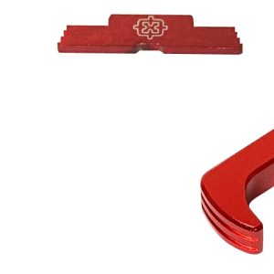 Cross Armory CRGOKRD 3 Piece Kit Extended Compatible w/Glock Gen1-3 Red Anodized Steel/Aluminum