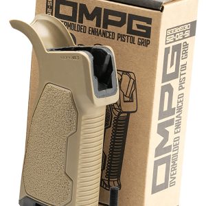 Strike AROMPG15FDE AR Enhanced Pistol Grip 15 Degrees AR Platform Flat Dark Earth Rubber