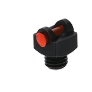 TruGlo TG954CR StarBrite Deluxe Bead Black | Red Fiber Optic Front Sight 5-40" Threads