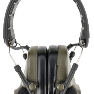 Peltor MT20H682FB09GN ComTac V Hearing Defender Headset 23 dB Over the Head OD Green/Black Adult 1 Pair