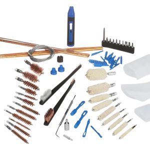 DAC 38296 Super Deluxe Universal Gun Cleaning Kit Multi-Caliber/62 Pieces Silver