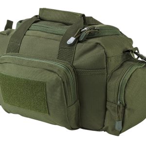 NcStar CVSRB2985G VISM Range Bag with Small Size, Side Pockets, PALs Webbing, Carry Handles, Pockets & Green Finish
