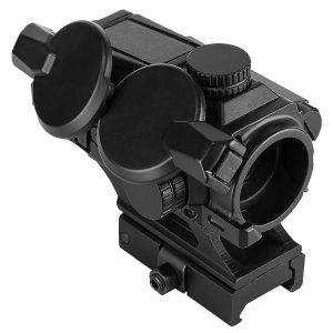 NcStar VDBSOLC SPD Solar Combat Red Dot Reflex Optic Black Anodized 1 x 24.5 mm 4 MOA Red Dot