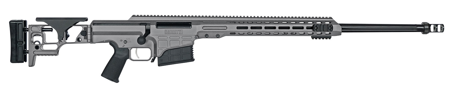 Barrett 18492 MRAD 308 Win 22" 10+1 Gray Rec/Handgaurd Gray Folding w/Adjustable LOP Stock Black Polymer Grip Right Hand