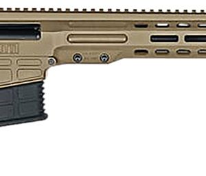 Barrett 18497 MRAD 6.5 Creedmoor 24" 10+1 Flat Dark Earth Cerakote Flat Dark Earth Folding with Adjustable LOP Stock Black Polymer Grip Right Hand
