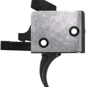 CMC Triggers 91505 Drop-In Single-Stage Curved Trigger w/ 3-3.50 lbs Draw Weight, Large Pin model with Black Finish