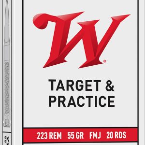 Winchester Ammo W223K USA 223Rem 55gr Full Metal Jacket 20 Per Box/50 Case