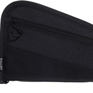 Allen 7749 Auto-Fit 2.0 Handgun Case Thick Foam Padding w/Knit Interior, Exterior Pocket & Black Finish for Compact Semi-Autos 9" L