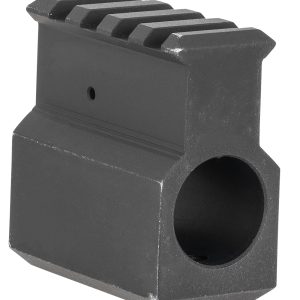 LBE Unlimited ARRGBUH Railed Gas Block Upper Receiver Height AR Platform Black Anodized Aluminum
