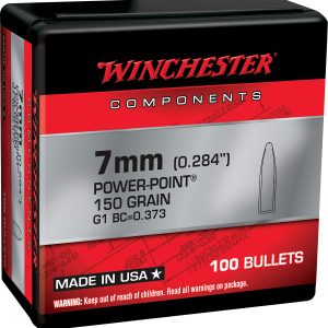Winchester Ammo WB7PP150X Centerfire Rifle 7mm 150gr Power Point 100 Per Box/10 Case