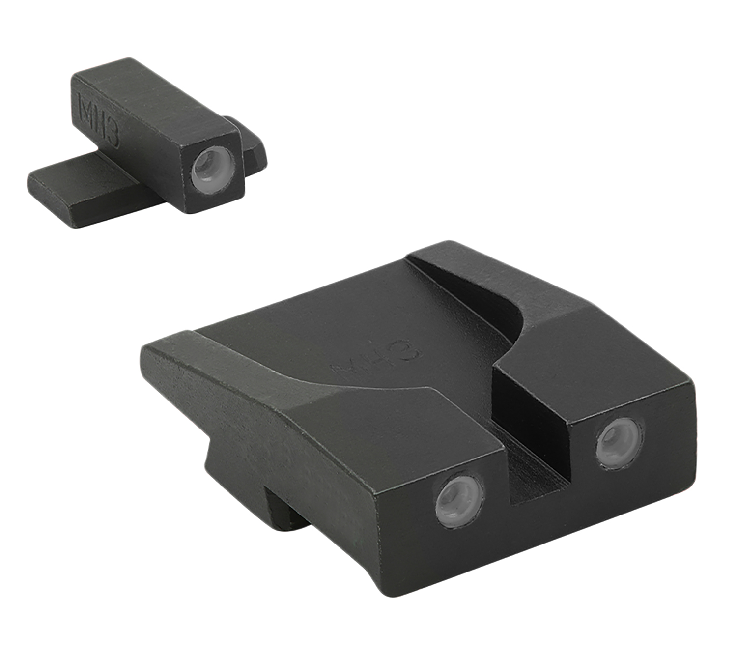 Meprolight USA 114203101 Tru-Dot Green Tritium White Outline Front Sight-Green Tritium White Outline Rear Sight Springfield Armory XD-M/XD-S (Non OSP)