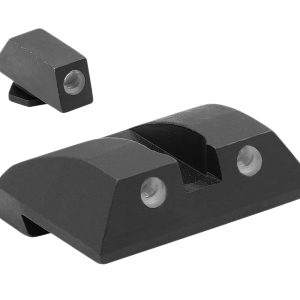 Meprolight USA 127403101 Tru-Dot Green Tritium White Outline Front Sight-Green Tritium White Outline Rear Sight Smith & Wesson SIGMA/SDVE