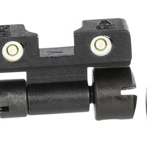 Meprolight USA 227703101 Tru-Dot Adjustable Sights Green Tritium White Outline Front Sight-Green Tritium White Outline Rear Sight Smith & Wesson K/L/N Frames