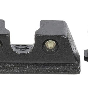 Meprolight USA 402203121 Hyper-Bright Green Tritium Yellow Outline Front Sight-Green Tritium Black Outline Rear Sight Glock 42/43