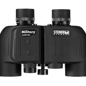 Steiner 2680 M830r Laser Rangefinder 8x 30mm Mil Radian Ranging Reticle, Floating Prism Auto Focus, Black Makrolon w/Rubber Armor