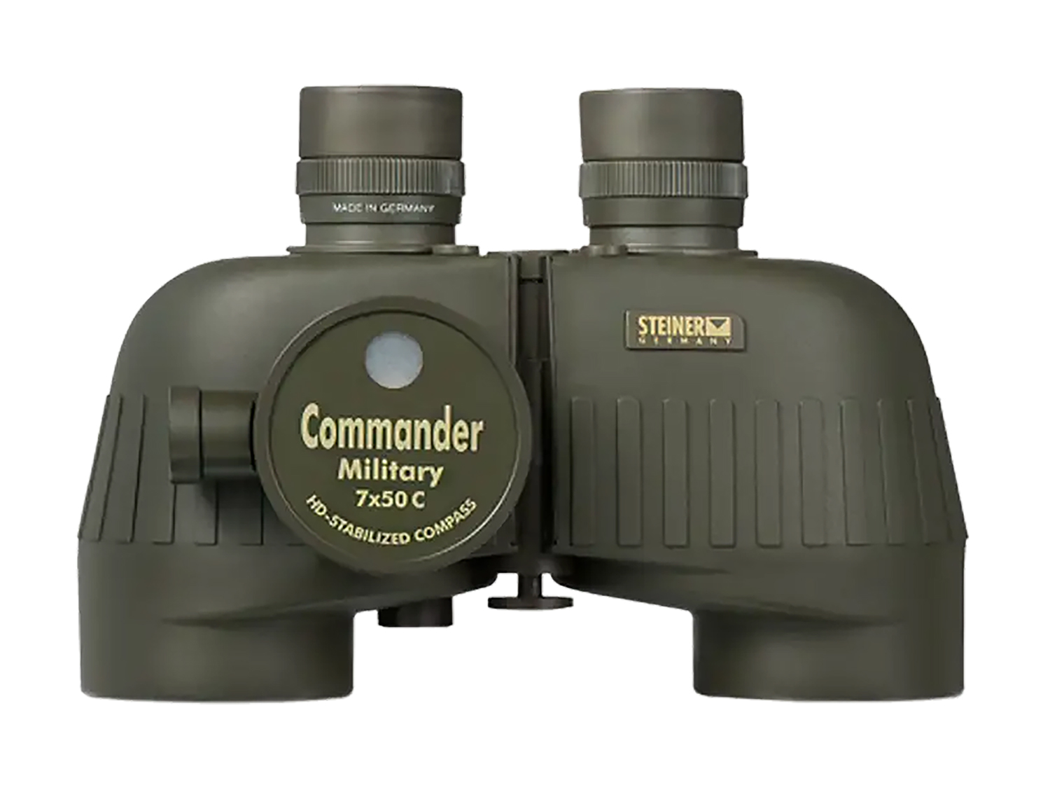 Steiner 2690 M750rc Reticle & Compass 7x50mm Range Finding Reticle Floating Prism, Sports-Auto Focus, OD Green Makrolon w/Rubber Armor Features Compass