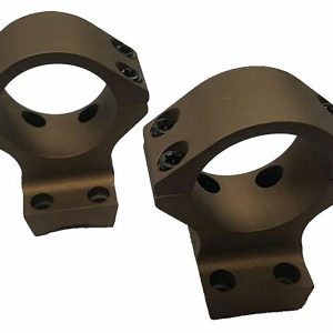 Talley HC940735 Scope Mount/Ring Combo Burnt Bronze Aluminum 1" Tube X-Bolt Medium Rings Short/Long Action 0 MOA