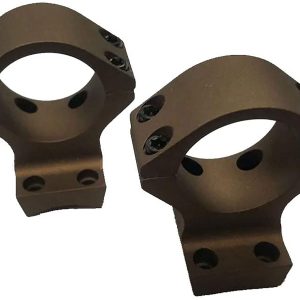 Talley HC950735 Scope Mount/Ring Combo Burnt Bronze Aluminum 1" Tube X-Bolt High Rings Short/Long Action 0 MOA