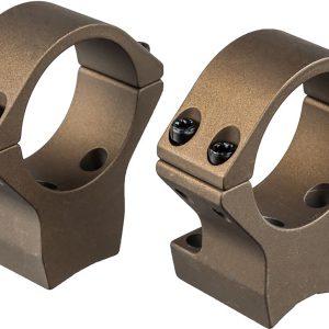 Talley HC750735 Scope Mount/Ring Combo Burnt Bronze Aluminum 30mm Tube X-Bolt High Rings Short/Long Action 0 MOA