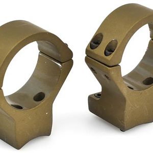 Talley HC850735 Scope Mount/Ring Combo Burnt Bronze Aluminum 34mm Tube X-Bolt High Rings 0 MOA
