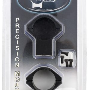 Talley 940700LM Scope Mount/Ring Combo Black Anodized Aluminum 1" Tube Remington 700/721/722/725/40X Medium Rings Long Action 20 MOA