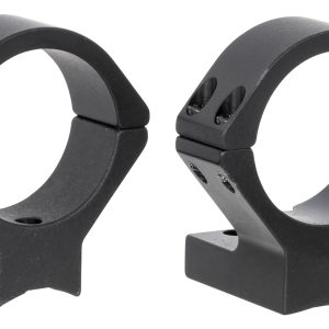 Talley 840705 Scope Mount/Ring Combo Black Anodized Aluminum 34mm Tube Weatherby Mark V Medium Rings Magnum Action 0 MOA