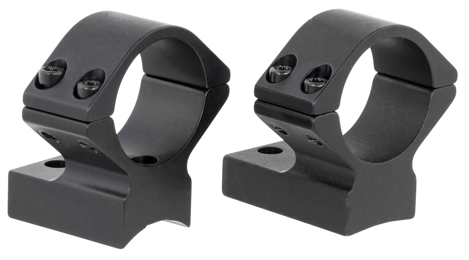 Talley 930706 Scope Mount/Ring Combo Black Anodized Aluminum 1" Tube Weatherby Mark V Low Rings Non-Magnum Action 0 MOA