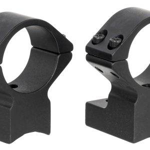 Talley 95X702 Scope Mount/Ring Combo  Black Aluminum 1" Tube Winchester Model 70 High Rings 0 MOA