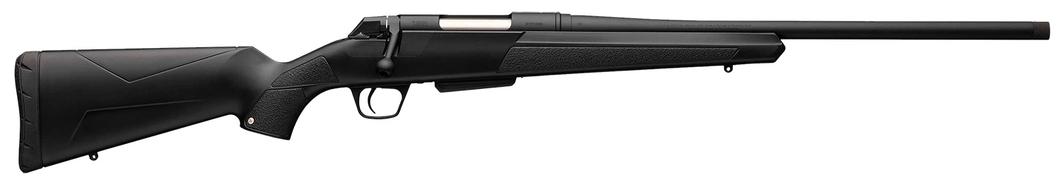 Winchester Repeating Arms 535711212 XPR SR Full Size 243 Win 3+1 20" Black Perma-Cote Threaded Sporter Barrel & Drilled & Tapped Steel Receiver, Matte Black Fixed Synthetic Stock