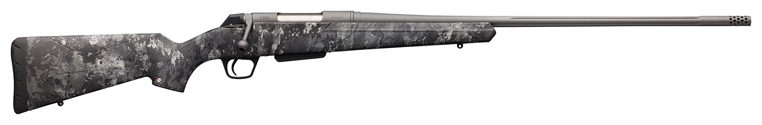 Winchester Guns 535776218 XPR Extreme Hunter 7mm-08 Rem 3+1 Cap 22" MB Tungsten Gray Cerakote Rec TrueTimber Midnight Stock Right Hand with MOA Trigger System (Full Size) No Sights