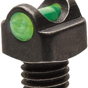 TruGlo TGTG954CG StarBrite Deluxe Bead Black | Green Fiber Optic Front Sight 5-40" Threads