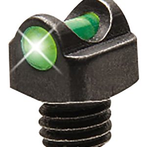 TruGlo TGTG954BG StarBrite Deluxe Bead Black | Green Fiber Optic Front Sight 3-56" Threads