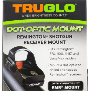 TruGlo TGTG8955R2 Shotgun Receiver Mount Black Remington Trijicon RMR