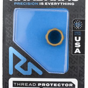 Rival Arms RARA300001E Thread Protector  9mm Luger Gold PVD 416R Stainless Steel 1/2"-28 tpi