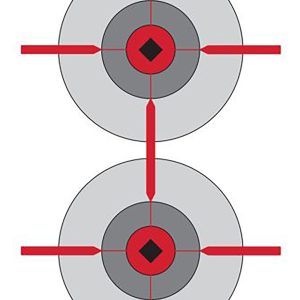 Birchwood Casey 37031 EZE-Scorer Bullseye Paper Target 23" x 35" 100 Per Pkg