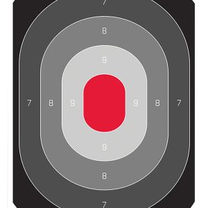 Birchwood Casey 37054 EZE-Scorer Silhouette Paper Target 23" x 35" 100 Per Pkg